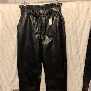 Express Vegan leather pants